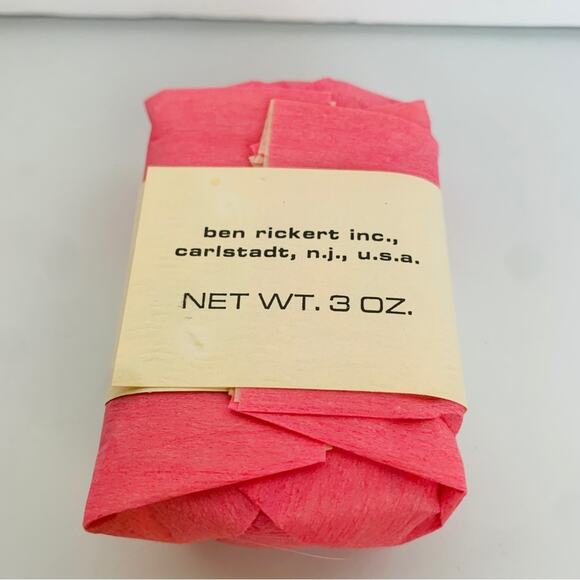 NEW Vintage Ben Rickert Belgian Rose Luxury Soap - Picture 3 of 7